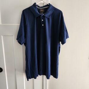 Foundry Men's 3x Navy Blue Polo Shirt